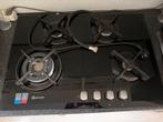 Bauknecht gaskookplaat 4 pits – werkt goed, Ophalen, Gebruikt, Inbouw, Gas