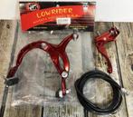 Rode Fixie MX-hendel rood race-Fiets bmx SET Voor + Achter, Fietsen en Brommers, Nieuw, Ophalen of Verzenden, H, H