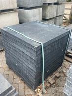 13 stuks Oud Hollandse tegels 80x80x5cm Antraciet RESTPARTIJ, Ophalen, Nieuw, Beton, Terrastegels