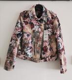 ZARA suèdelook jack met bloemenprint mt. M, Overige kleuren, Verzenden, Nieuw, Maat 38/40 (M)