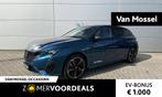 Peugeot e-308 GT EV 54 kWh | Panoramadak | 360 camera | Verw, 12 maanden, Gebruikt, 156 pk, Blauw