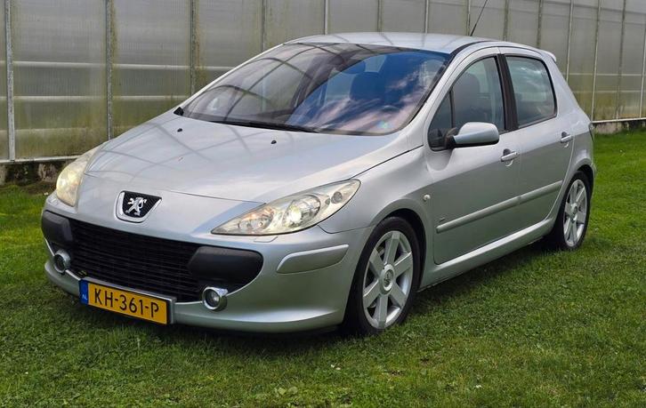 Peugeot 307 180 PK 2.0 16V GT - Féline 5DR 130KW 2007 Grijs, Auto's, Peugeot, Particulier, Benzine, E, Hatchback, Handgeschakeld