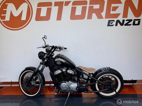 Honda VT 600 Shadow CUSTOM BOBBER UNIEK CHERRY RED WHEELS, Motoren, Motoren | Honda, Bedrijf, Chopper, 12 t/m 35 kW