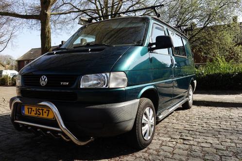 VW T4 camper 4x4, Caravans en Kamperen, Campers, Particulier, Bus-model, tot en met 2, Volkswagen, Diesel, Ophalen