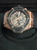 Hublot Big Bang Rose Goud Skeleton Chronograaf, Sieraden, Tassen en Uiterlijk, Overige merken, Polshorloge, Nieuw, Kunststof