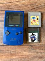 Gameboy color - paart purple, Spelcomputers en Games, Spelcomputers | Nintendo Game Boy, Ophalen, Zo goed als nieuw, Game Boy Color