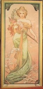 Lente van Alphonse Mucha, Ophalen of Verzenden, Zo goed als nieuw