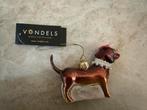 Nieuw VONDELS kerstornament hond, Ophalen of Verzenden, Nieuw