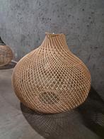 Rotan Hanglamp - Bohemian Stijl, Huis en Inrichting, Lampen | Hanglampen, Bohemian, Ophalen of Verzenden, Zo goed als nieuw, Minder dan 50 cm