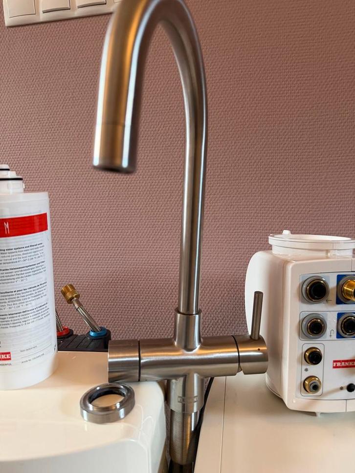 Franke Kokend-Koudwaterkraan, Witgoed en Apparatuur, Waterontharders, Gebruikt, Ophalen of Verzenden