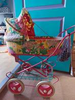 Poppenwagen roze met boodschappennetje, Ophalen, Babypop