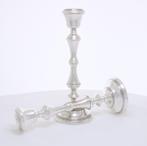 Engels vintage sterling zilveren kandelaars 1982 Birmingham, Ophalen of Verzenden, Zilver