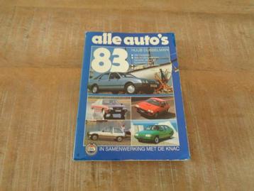 Alle Auto's Jaarboek 1983 - KNAC Auto Jaarboek Nederlands beschikbaar voor biedingen