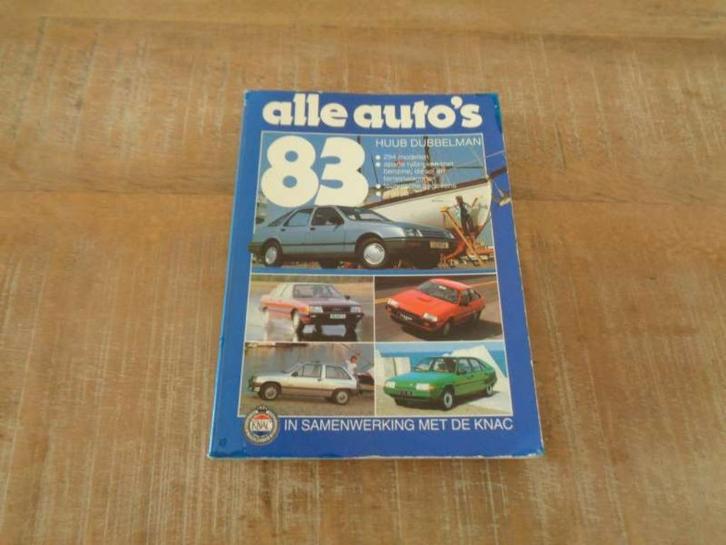 Alle Auto's Jaarboek 1983 - KNAC Auto Jaarboek Nederlands, Boeken, Auto's | Boeken, Gelezen, Algemeen, Verzenden