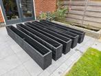 Terrasafscheiding met steigerhouten bloembakken, zie foto's., Ophalen, Tuin, 100 cm of meer, Nieuw