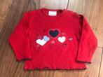 Nieuwe rode GIRANDOLA shirtje shirt top top met hartjes m 62, Meisje, Ophalen of Verzenden, Shirtje of Longsleeve, Nieuw