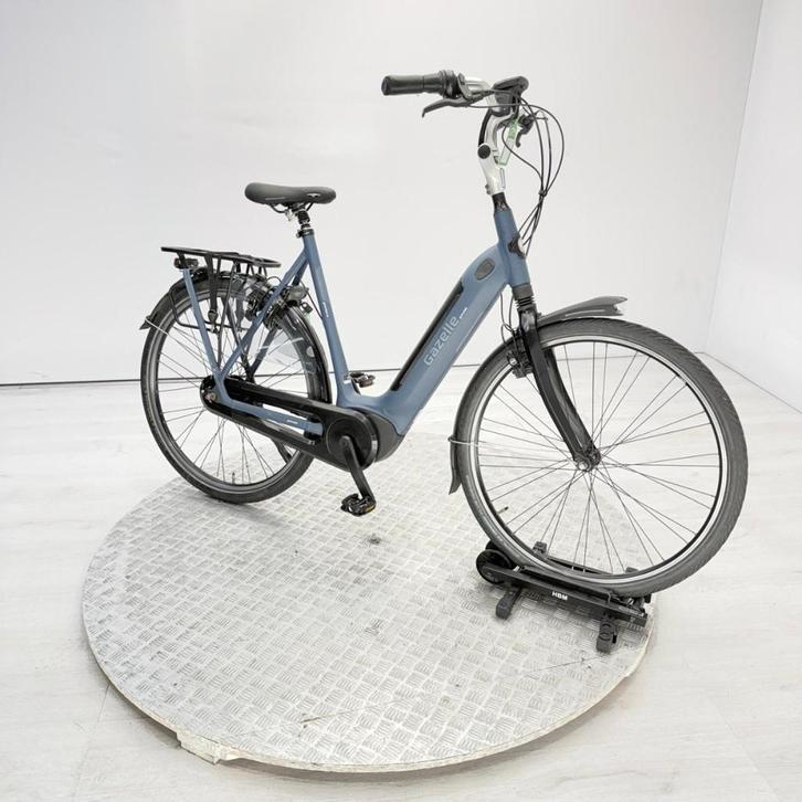 Gazelle Grenoble C8 Dames blauw 61cm 2021, Fietsen en Brommers, Elektrische fietsen, Gebruikt, Gazelle, 59 cm of meer