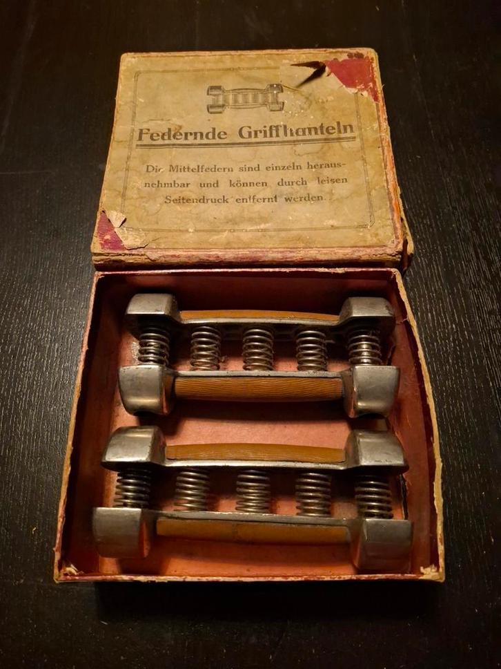 Vintage Greep Veren - Handtrainer, Sport en Fitness, Fitnessmaterialen, Gebruikt, Overige typen, Armen, Ophalen of Verzenden