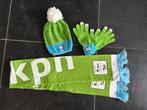 Kpn muts, sjaal en handschoenen, Ophalen of Verzenden, Zo goed als nieuw, Muts