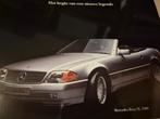 1989 Nederlands Mercedes SL R129 cabriolet folder map in moo, Ophalen of Verzenden, Zo goed als nieuw, Mercedes