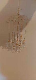 Vintage!  kerstmobiel met glazen kerstklokjes, Diversen, Kerst, Ophalen of Verzenden, Gebruikt