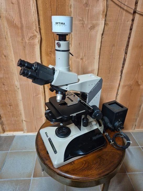 Professionele microscoop Nikon met camara, Hobby en Vrije tijd, Overige Hobby en Vrije tijd, Zo goed als nieuw, Ophalen