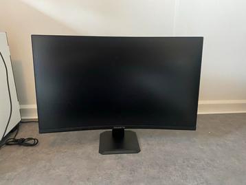 1440p 180Hz curved monitor VA Panel 27 inch Gigabyte GS27QCA beschikbaar voor biedingen