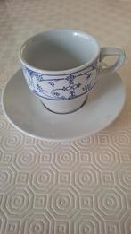 Saksisch Blauw Kop en Schotel - 21 Stuks, Antiek en Kunst, Ophalen