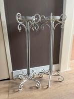 Set van 2 sierlijke kandelaars, Ophalen of Verzenden, Overige materialen