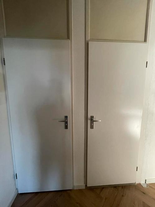 Opdekdeur linksdraaiend berkvens 73 x201,5cm, Doe-het-zelf en Verbouw, Deuren en Horren, Zo goed als nieuw, Binnendeur, 200 tot 215 cm