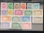 Deutches Reich, collectie postfrisse zegels op kaart, Verzenden, Duitse Keizerrijk, Postfris