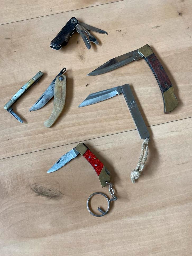 Oude Zakmessen Collectie, Antiek en Kunst, Antiek | Gereedschap en Instrumenten, Ophalen of Verzenden