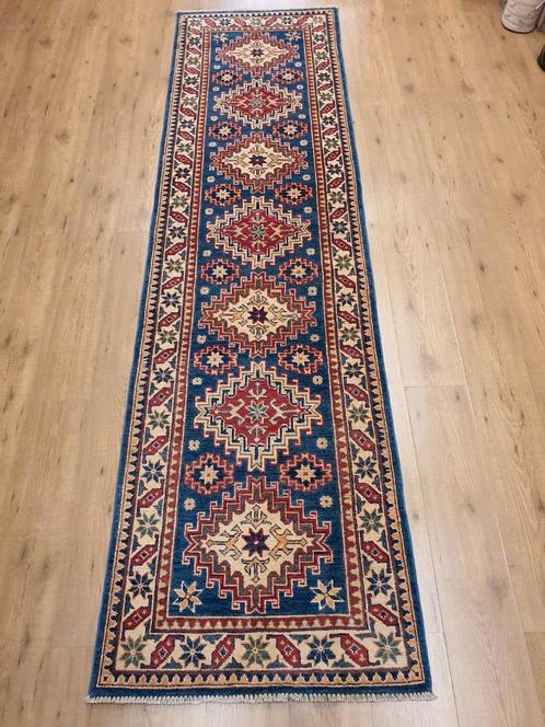 Handgeknoopt oosters tapijt loper kazak 295x79, Huis en Inrichting, Stoffering | Tapijten en Kleden, Nieuw, 50 tot 100 cm, 200 cm of meer
