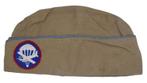 WO2 US Airborne/Glider Garrison Cap (Infantry), Ophalen of Verzenden, Landmacht, Amerika, Helm of Baret