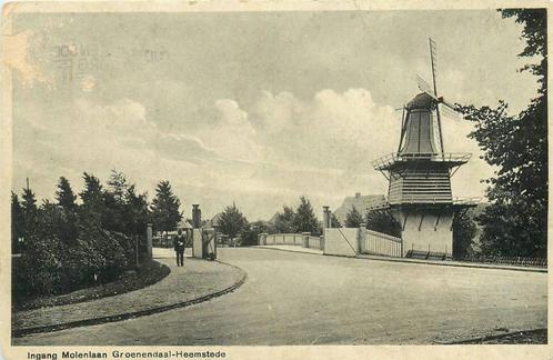 (388-449-005) Heemstede Ingang Molenlaan Groenendaal, Verzamelen, Ansichtkaarten | Nederland, Noord-Holland, Verzenden