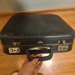 Antieke KLM koffer, Sieraden, Tassen en Uiterlijk, Koffers, Ophalen of Verzenden, Gebruikt, Leer, Minder dan 50 cm