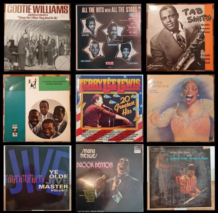 LP's - diverse - R&B, BLUES, ROCK n ROLL zie omschrijving #8, Cd's en Dvd's, Vinyl | Pop, Gebruikt, Voor 1960, 12 inch, Ophalen