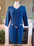 Caroline Biss kobalt blauwe winter jurk 40 Gratis Verzenden, Blauw, Maat 42/44 (L), Ophalen of Verzenden, Zo goed als nieuw