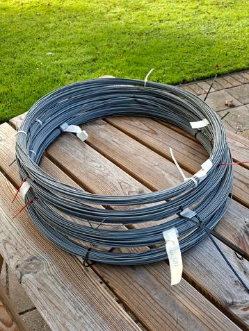 Zgan rollen verzinkt spandraad / 2.7 mm dik / Alle nu €29,95 beschikbaar voor biedingen