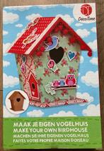 Knutsel houten vogelhuis, Ophalen of Verzenden, Nieuw, Materiaal