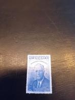 Postzegel Uruguay - Roosevelt, Postzegels en Munten, Ophalen of Verzenden