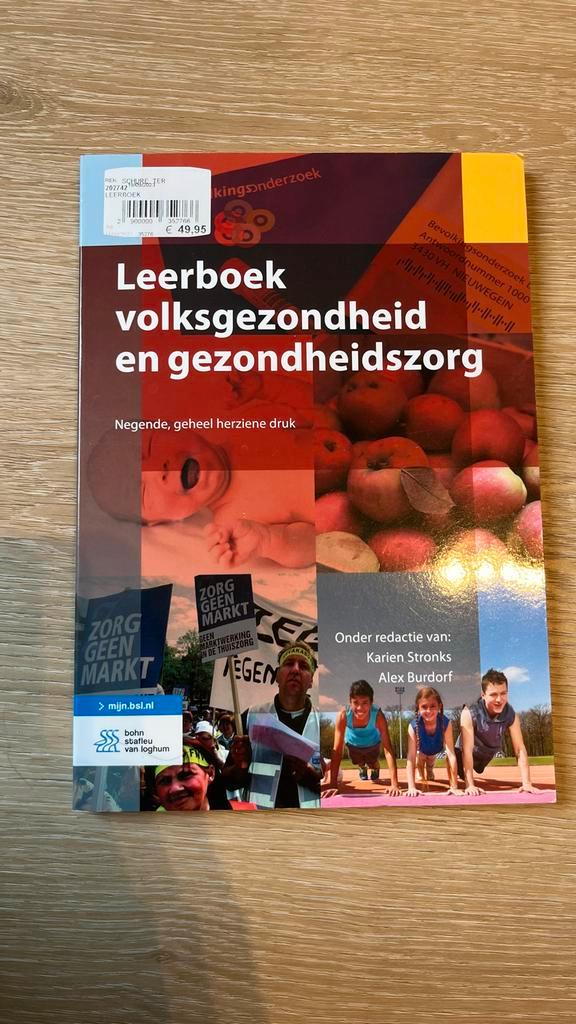 Leerboek Volksgezondheid & Gezondheidszorg, Boeken, Studieboeken en Cursussen, Gelezen, HBO, Gamma, Ophalen of Verzenden