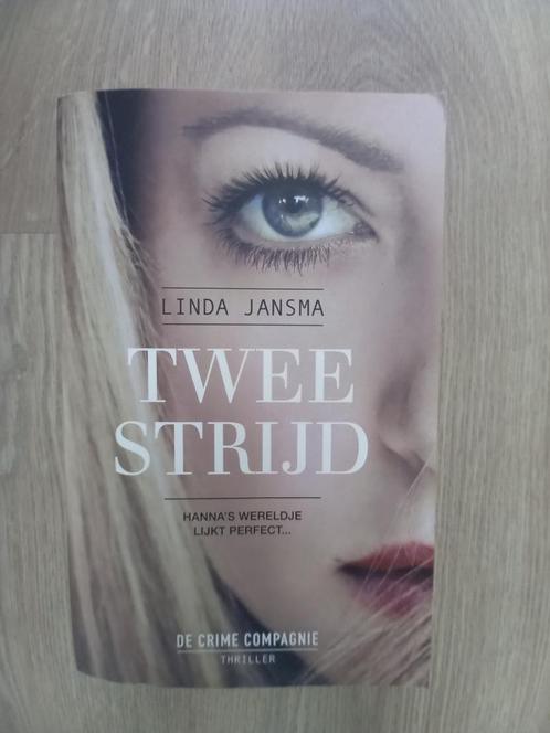 Boek Linda Jansma: Tweestrijd, Boeken, Thrillers, Zo goed als nieuw, Nederland, Ophalen of Verzenden