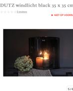 Opzoek naar dutz windlicht xxl, Huis en Inrichting, Ophalen of Verzenden, Zo goed als nieuw, Overige materialen