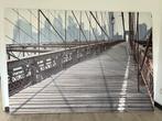 Canvas Brooklyn Bridge, Ophalen, Gebruikt, 125 cm of meer, Schilderij