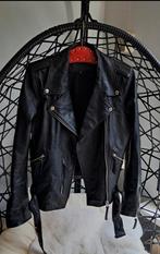 Cigno Nero Leren Biker Jas - Maat S, Cigno Nero, Zwart, Ophalen of Verzenden, Zo goed als nieuw