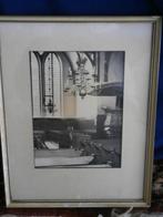 Foto Kerk Maarssen zonder glas, wel in lijstje, Gebruikt, Ophalen of Verzenden, Foto