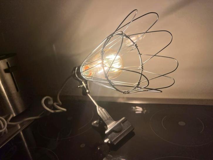 Prachtige flexibele lamp Danish design, ophangen…, Huis en Inrichting, Lampen | Hanglampen, Zo goed als nieuw, Minder dan 50 cm