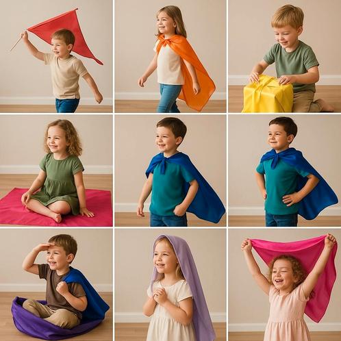 Speeldoeken in verschillende kleuren, Kinderen en Baby's, Speelgoed | Educatief en Creatief, Nieuw, Ophalen of Verzenden