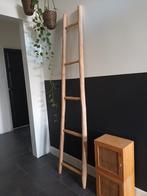 Houten Decoratieladder trap hout, Ophalen, Zo goed als nieuw